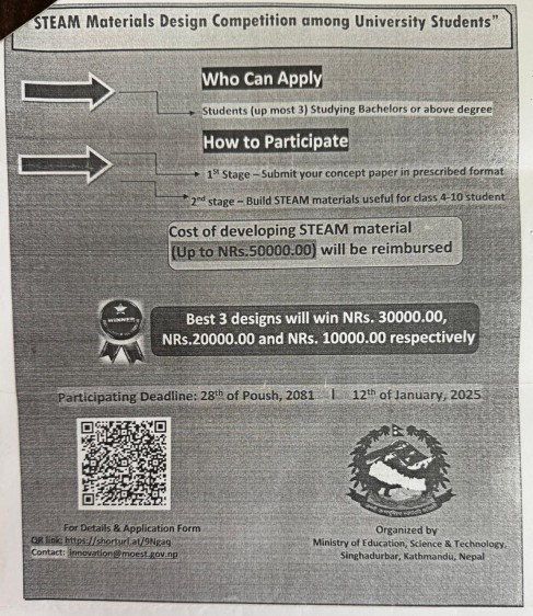 Stem Materials Design Competition among University Students